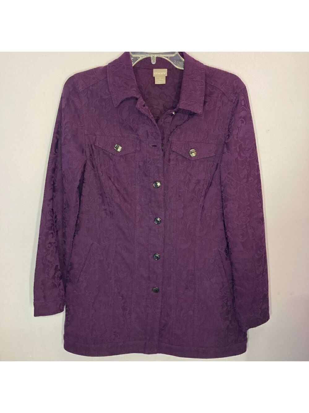 Chico's Jacket, EUC, Size 0(S-4) - Picture 9 of 12
